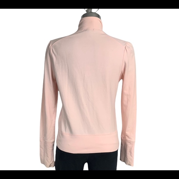 Pink long Sleeves Sports Jacket Size M - Picture 7 of 7